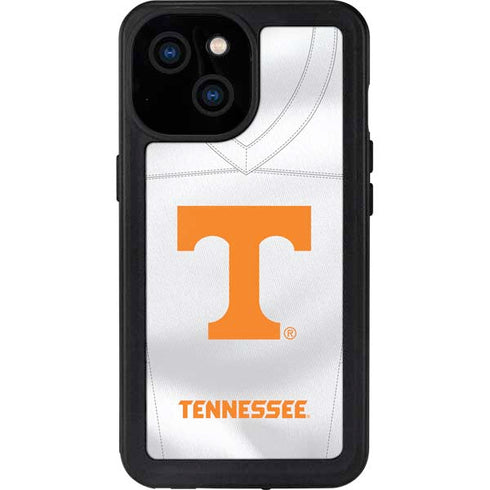 University of Tennessee White Jersey iPhone 15 Waterproof Case